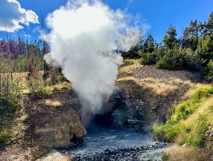 Dragons Breath at the Mud Volcano