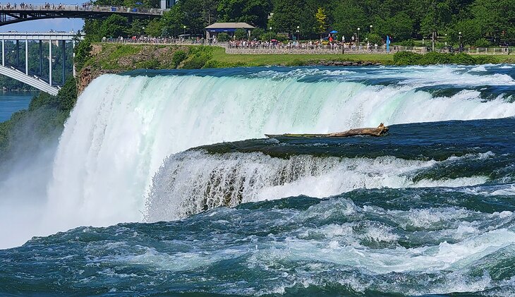 Niagara Falls, New York, and observation deck