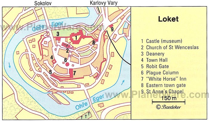 Loket Map - Tourist Attractions