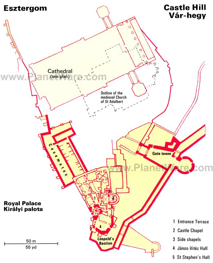 Castle Hill Var-hegy - Floor plan map