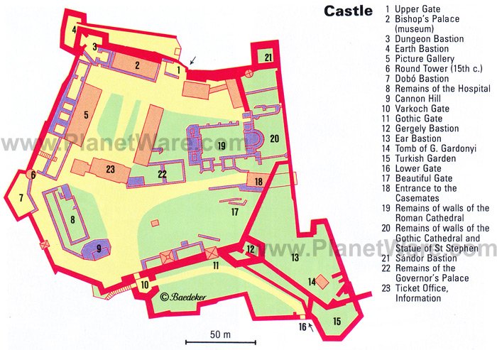 Castle - Floor plan map