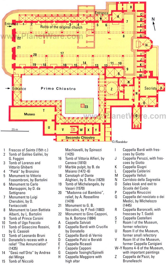 Santa Croce - Plan d'étage