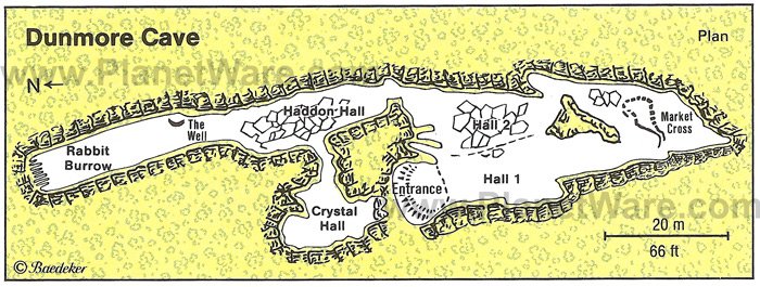 Dunmore Cave - Map