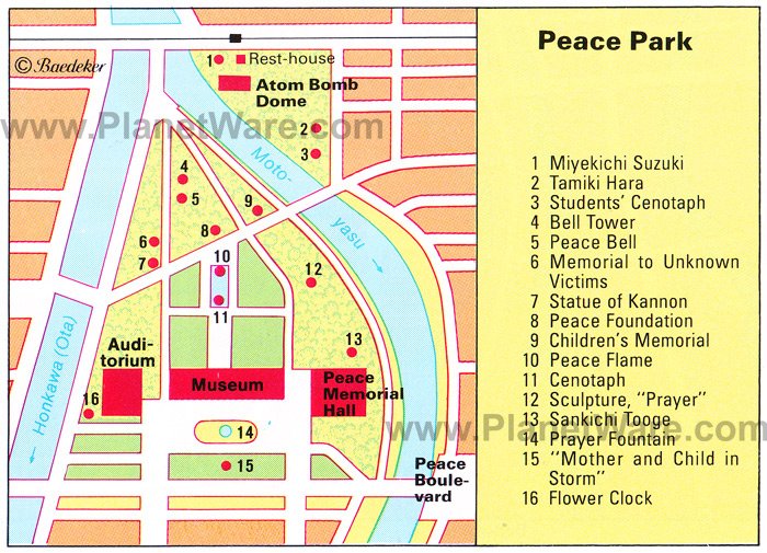Peace Park - Floor plan map