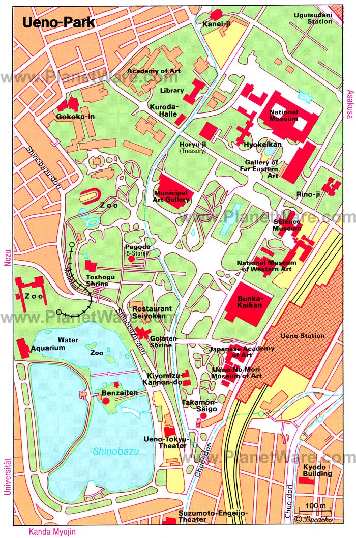 Ueno-Park - Floor plan map
