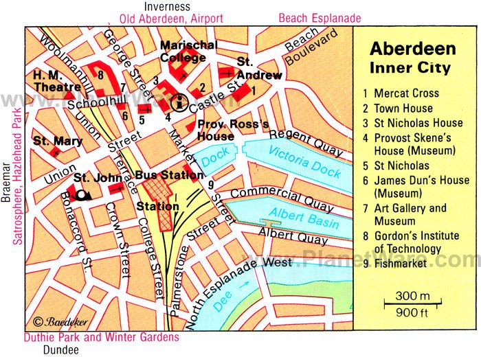 aberdeen tourist route