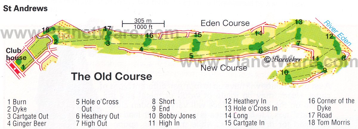 St.Andrews - Floor plan map