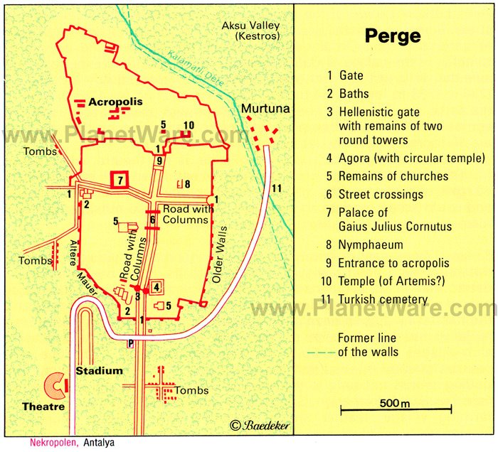 Aspendos y Perge -sitio arqueológico- Antalya, Turquía - Foro Oriente Próximo y Asia Central