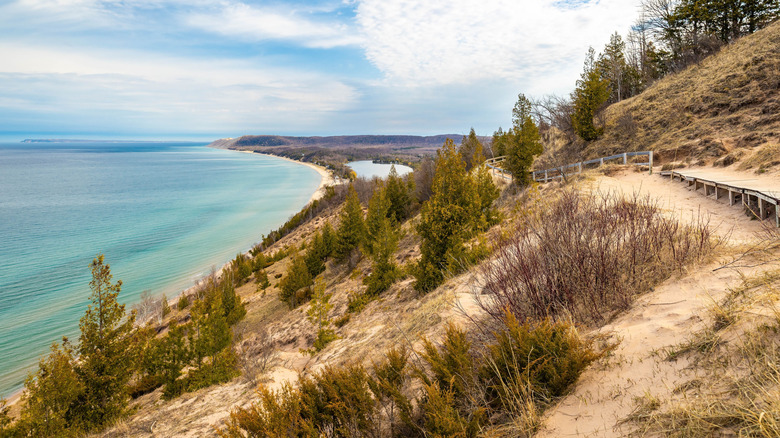 Sleeping Bear Dunes in Michigan