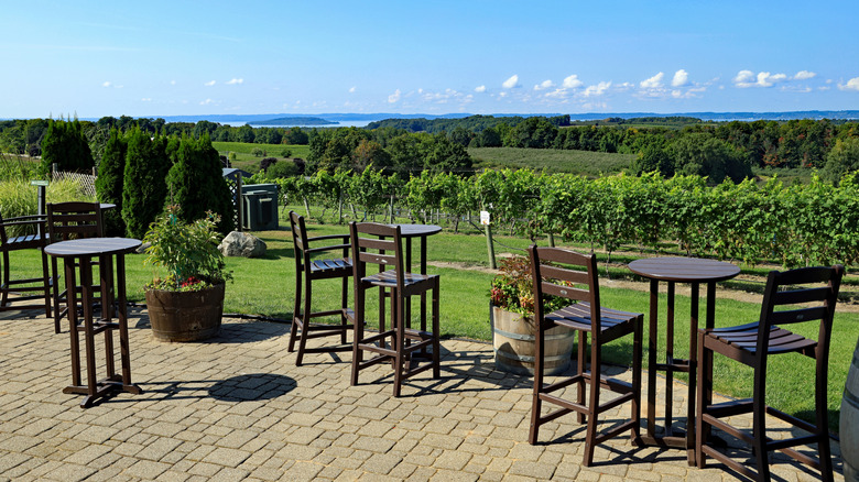 A winery on the Traverse Wine Coast