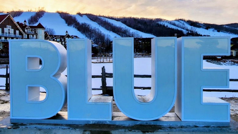 Blue Mountain Resort in the wintertime