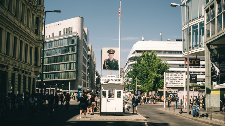 Checkpoint Charlie in Berlin