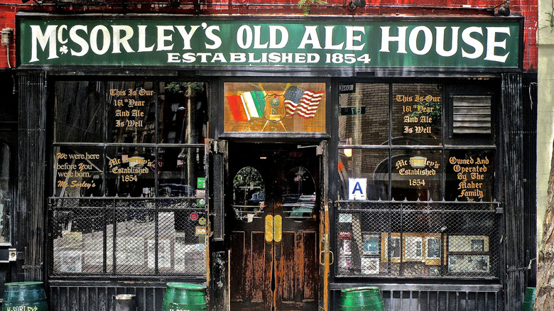 Exterior of McSorley's Old Ale House