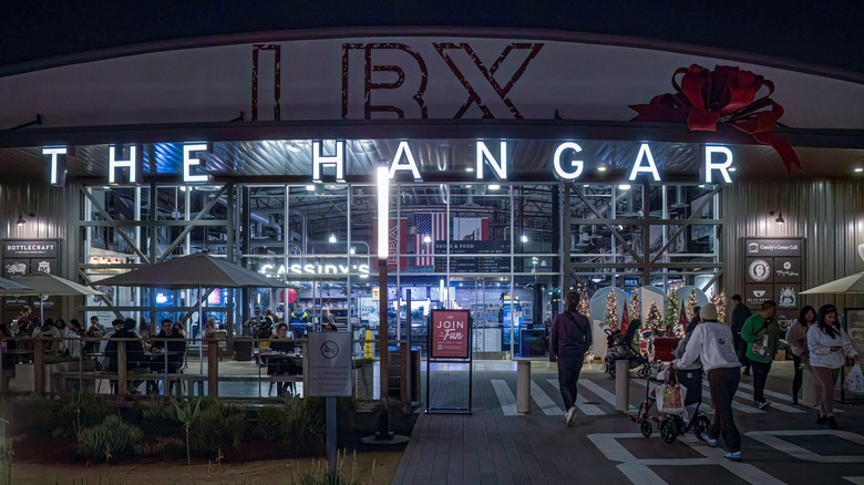 The Hangar just north of Long Beach Airport