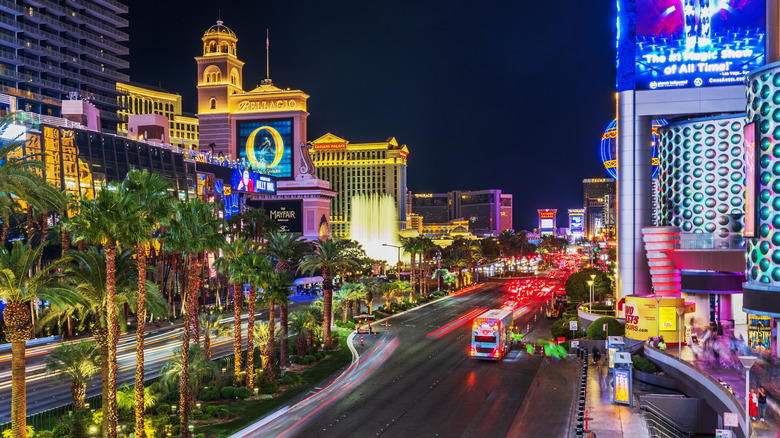 Las Vegas Strip at night