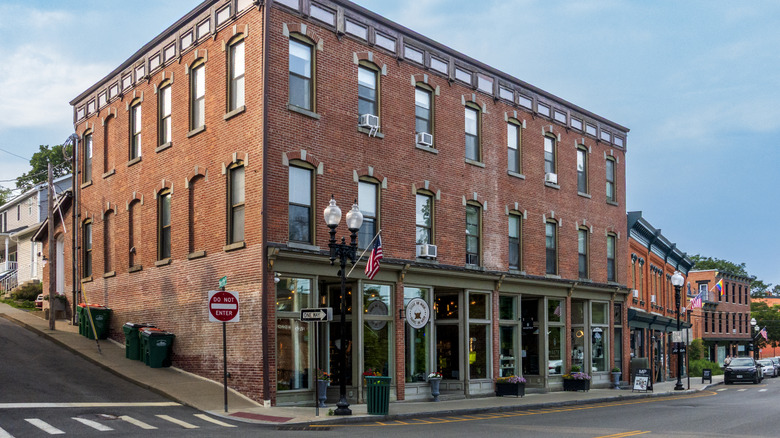 Historic brick building in Beacon