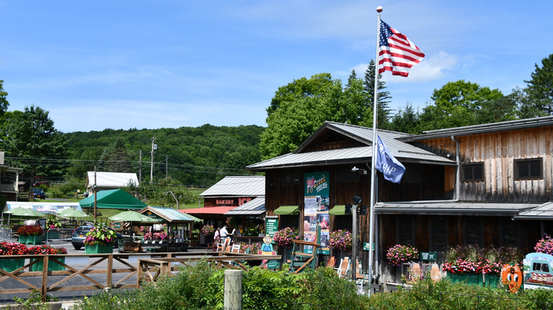 View of the Fly Creek Cider Mill & Orchard in Cooperstown