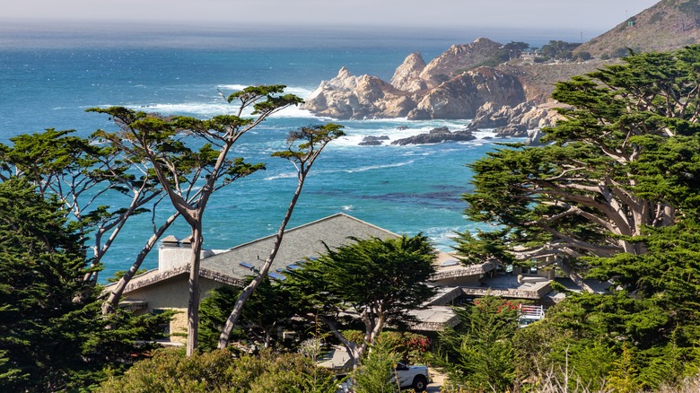 California coastline near Monterey