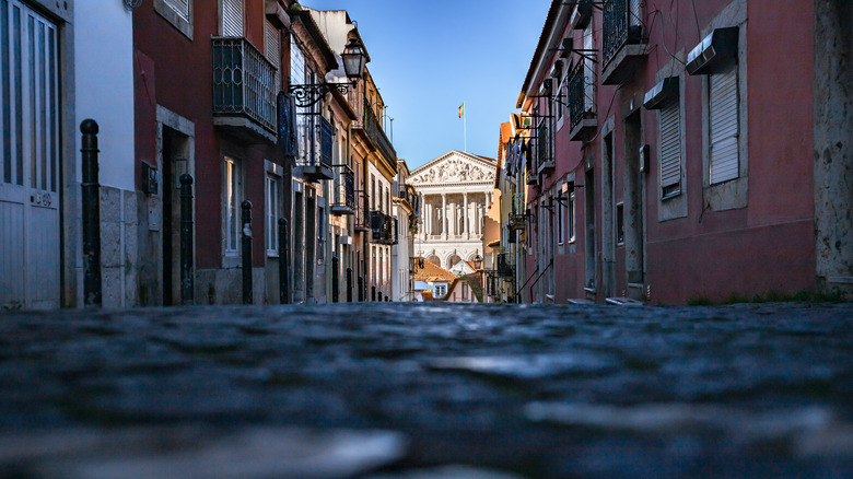 Houses and other buildings in Bairro Alto, Lisbon