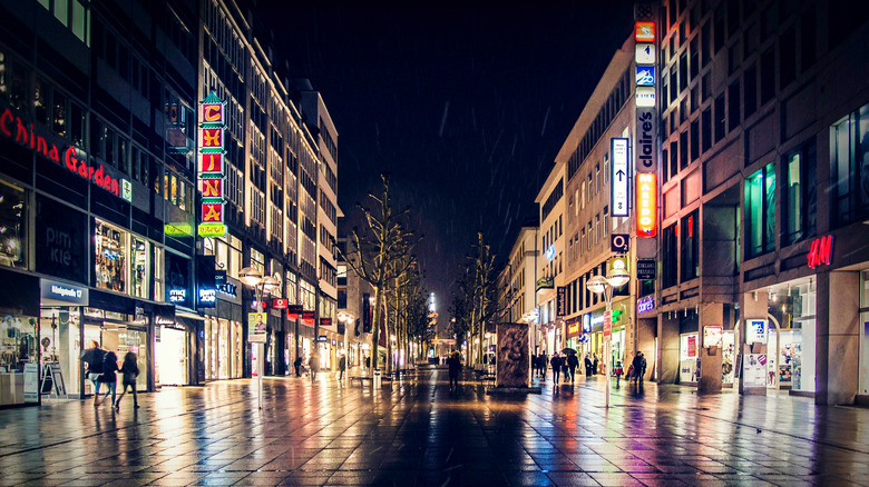 Pedestrian walkway called Koenigsstrasse in Stuttgart