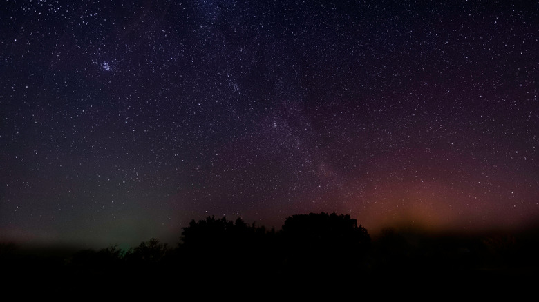 A starry night outside of Austin, Texas