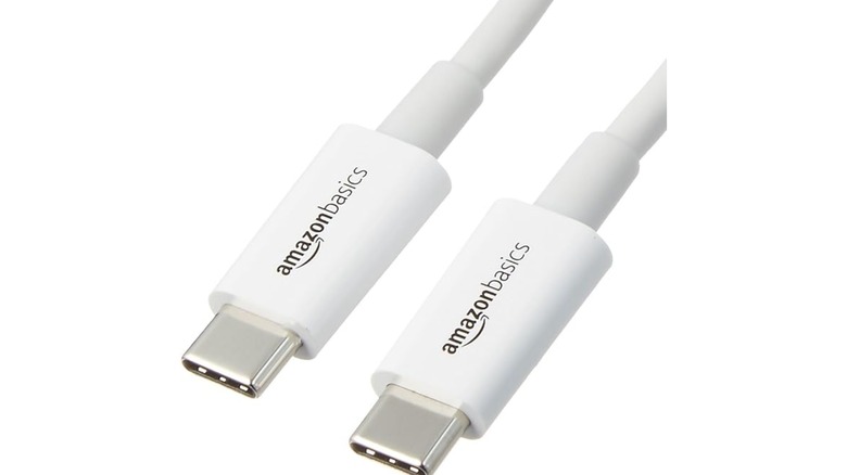 Amazon Basics USB-C to USB-C charging cord