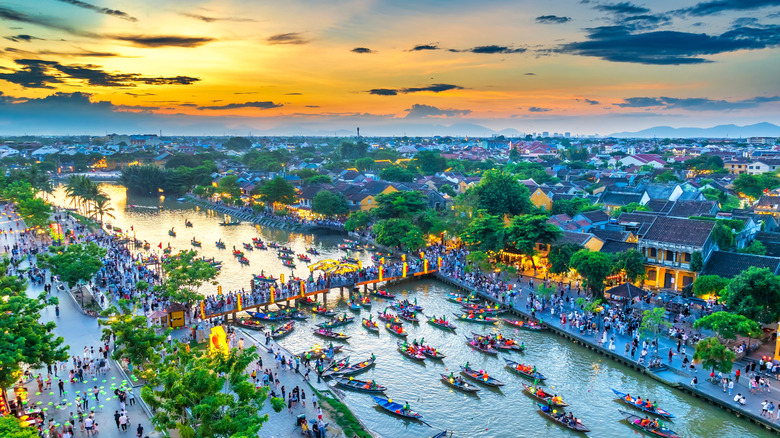 the ancient town of Hoi An, Vietnam