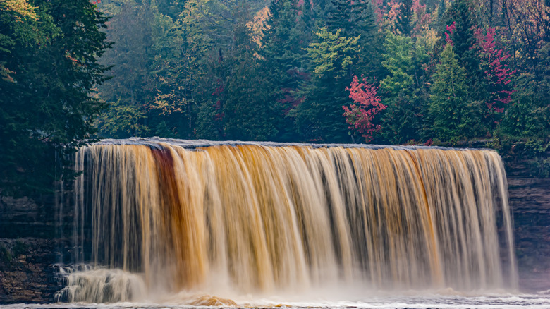 Tahquamenon Falls in McMillan Township, Michigan