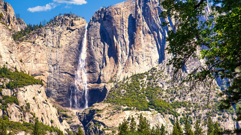 Yosemite Falls in Yosemite National Park, California