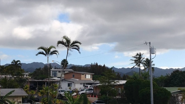 A neighborhood in Pearl City, Hawaii