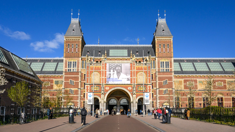 Exterior facade of Rijksmuseum