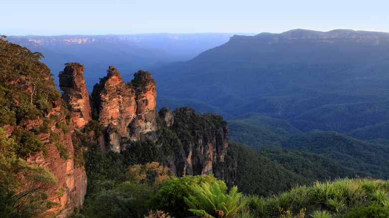 The Three Sisters in Blue Mountains National Park in New South Wales