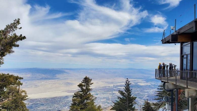 View from the top of Mount San Jacinto in Palm Springs