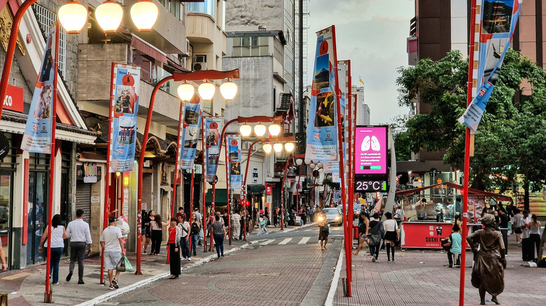 Liberdade neighborhood in São Paulo, Brazil