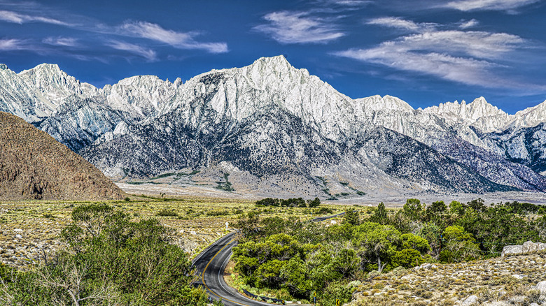 Mount Whitney in California's Sierra Nevada