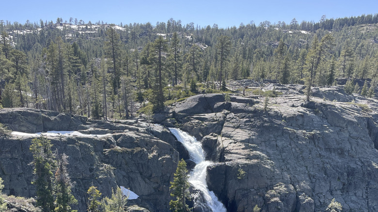 Frazier Falls in the Lakes Basin Recreation Area