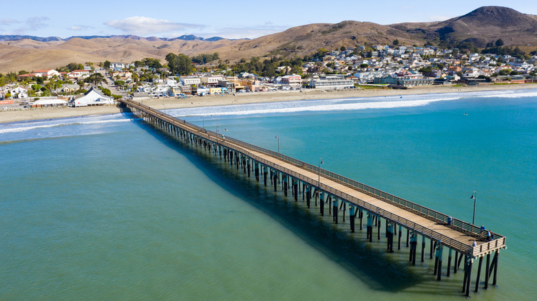 The pier in Cayucos, California