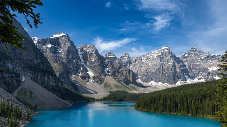 Moraine Lake in Banff National Park