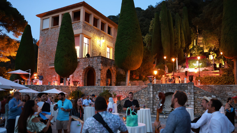 General atmosphere of the reception at Villa Domergue as part of Warner Bros. Discovery WBD at Cannes Lions 2022