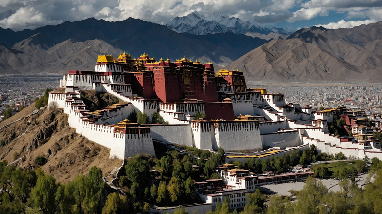 Potala Palace in Lhasa, Tibet