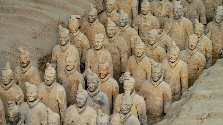 The Terracotta Army at Emperor Qin Shi Huang's Mausoleum Site Museum