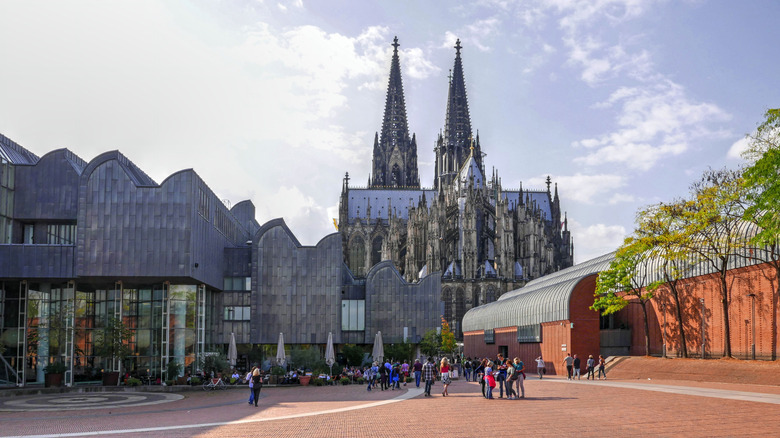 Museum Ludwig with Cologne Cathedral in the background