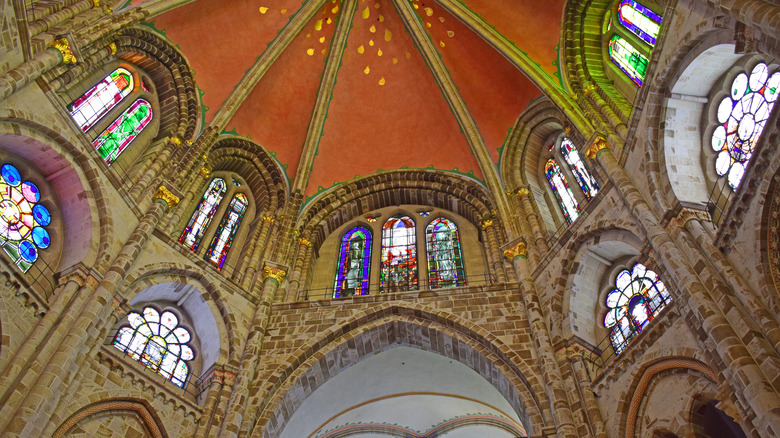 The interior dome of St. Gereon's Basilica