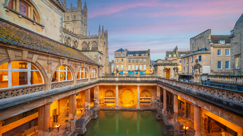 Roman baths in England