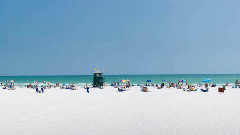 Siesta Beach on Siesta Key in Florida