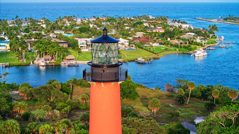 View from the Jupiter Inlet Lighthouse