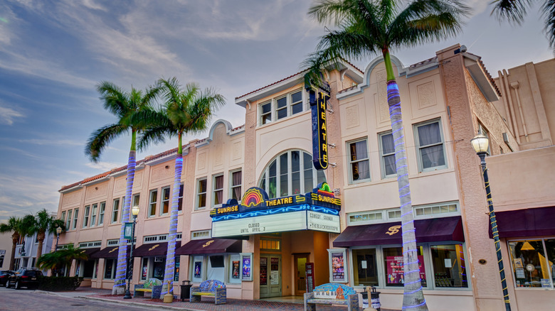 The sunrise theater in Fort Pierce, Florida
