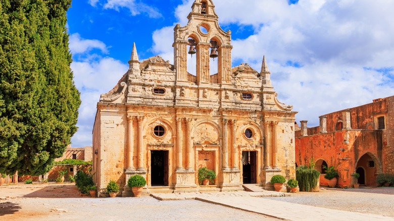 A monastery in Crete