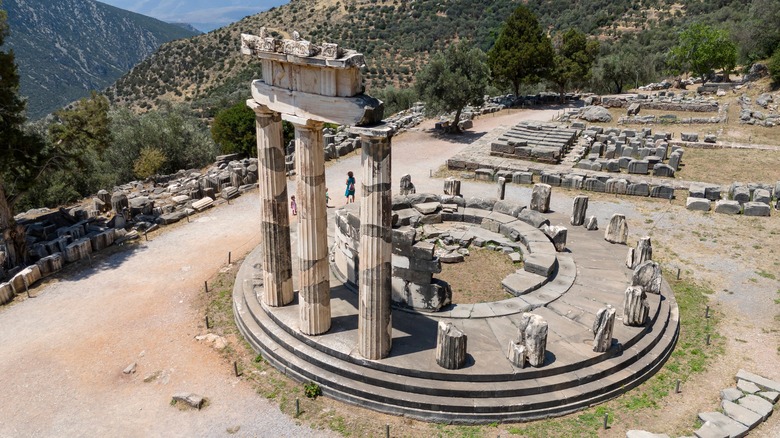 The Delphi complex at Mount Parnassus
