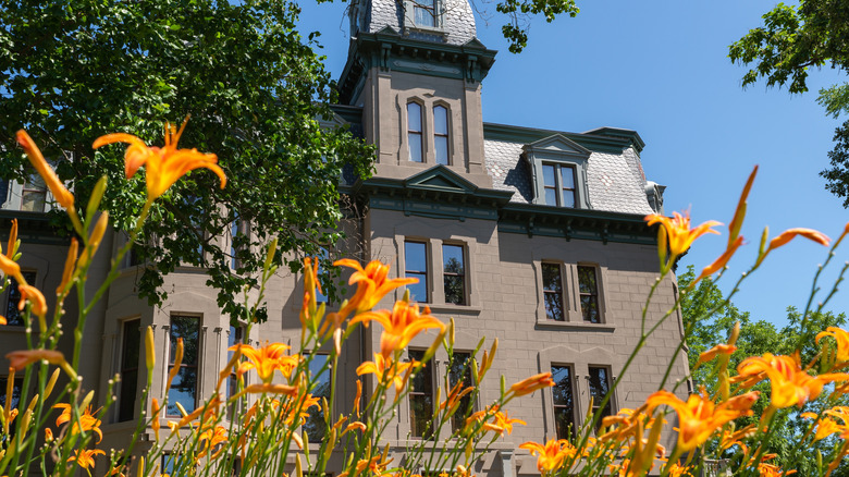 The historic Hegeler Carus Mansion in La Salle, Illinois